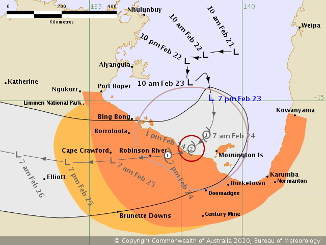 ciclone australia