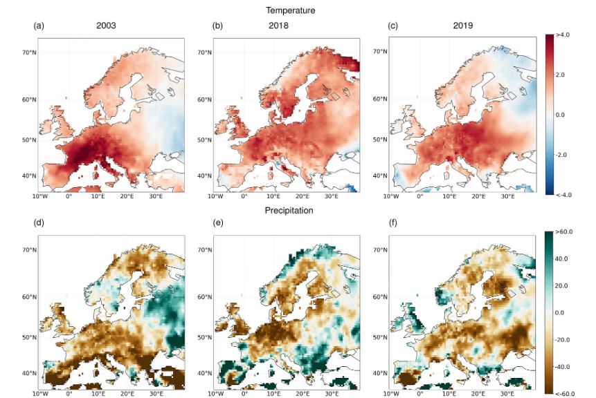 siccità europa