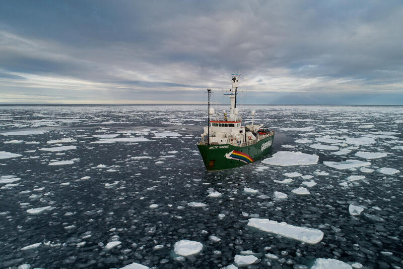 artico ghiacci greenpeace nordic