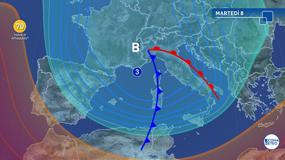 meteo Immacolata martedì 8 dicembre