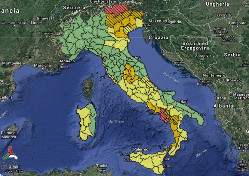meteo allerta 9 dicembre