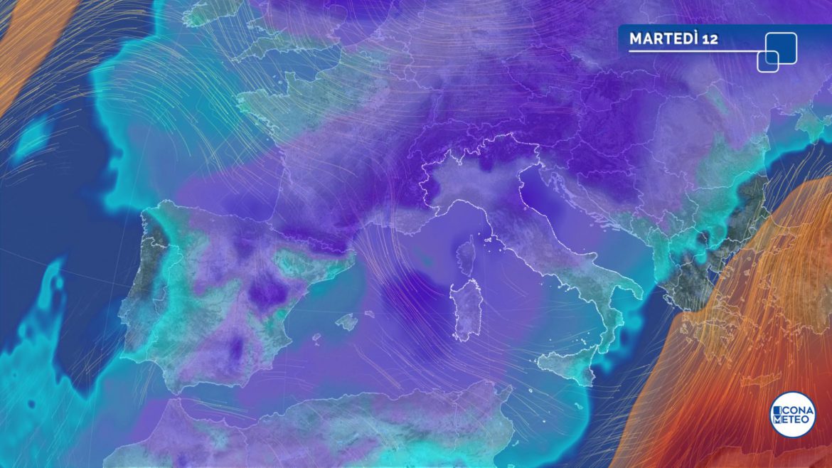 meteo martedì temperature