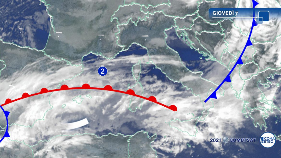 meteo giovedì