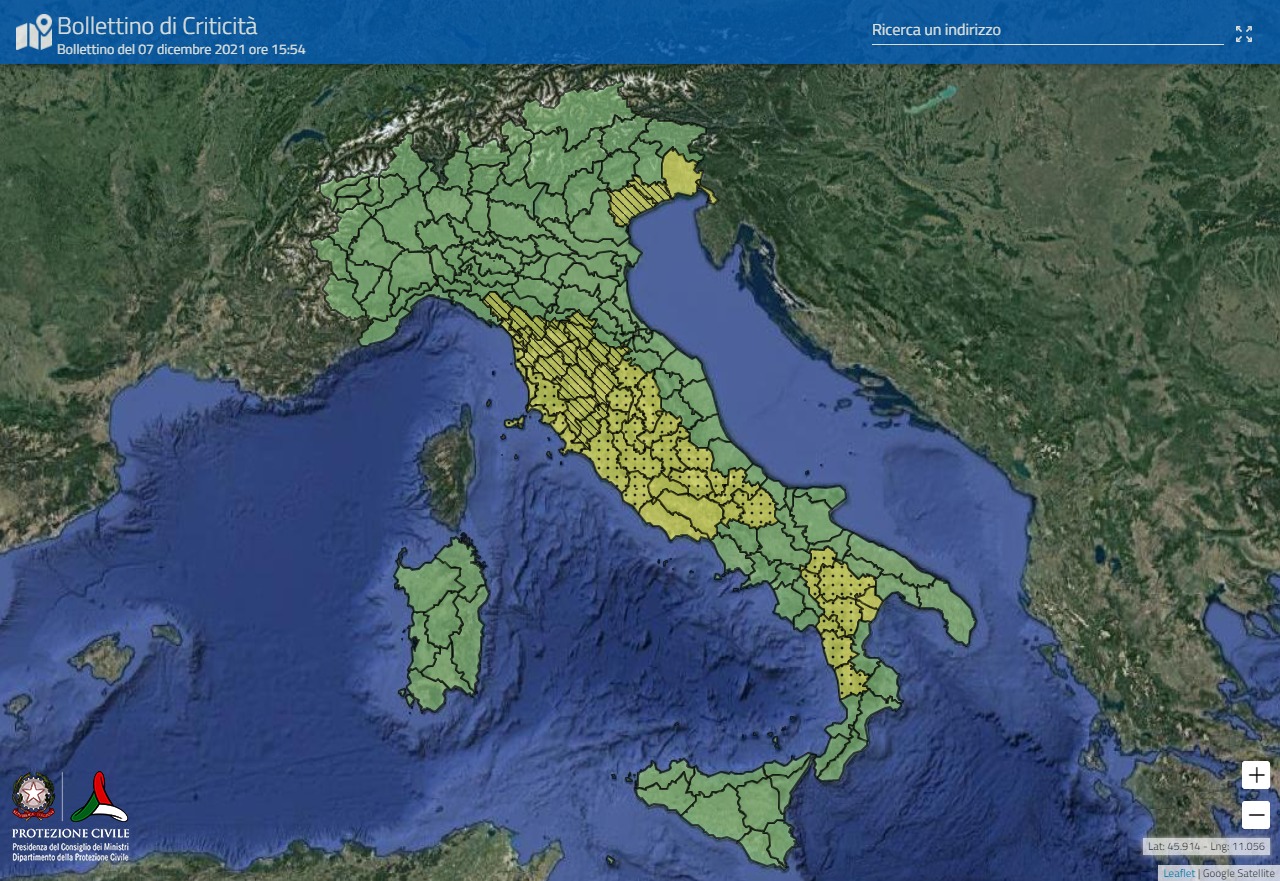 Allerta meteo - Protezione Civile