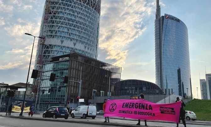 extinction rebellion milano