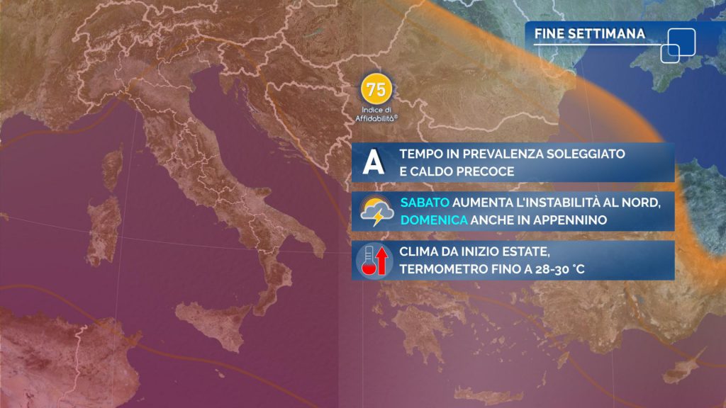 meteo weekend