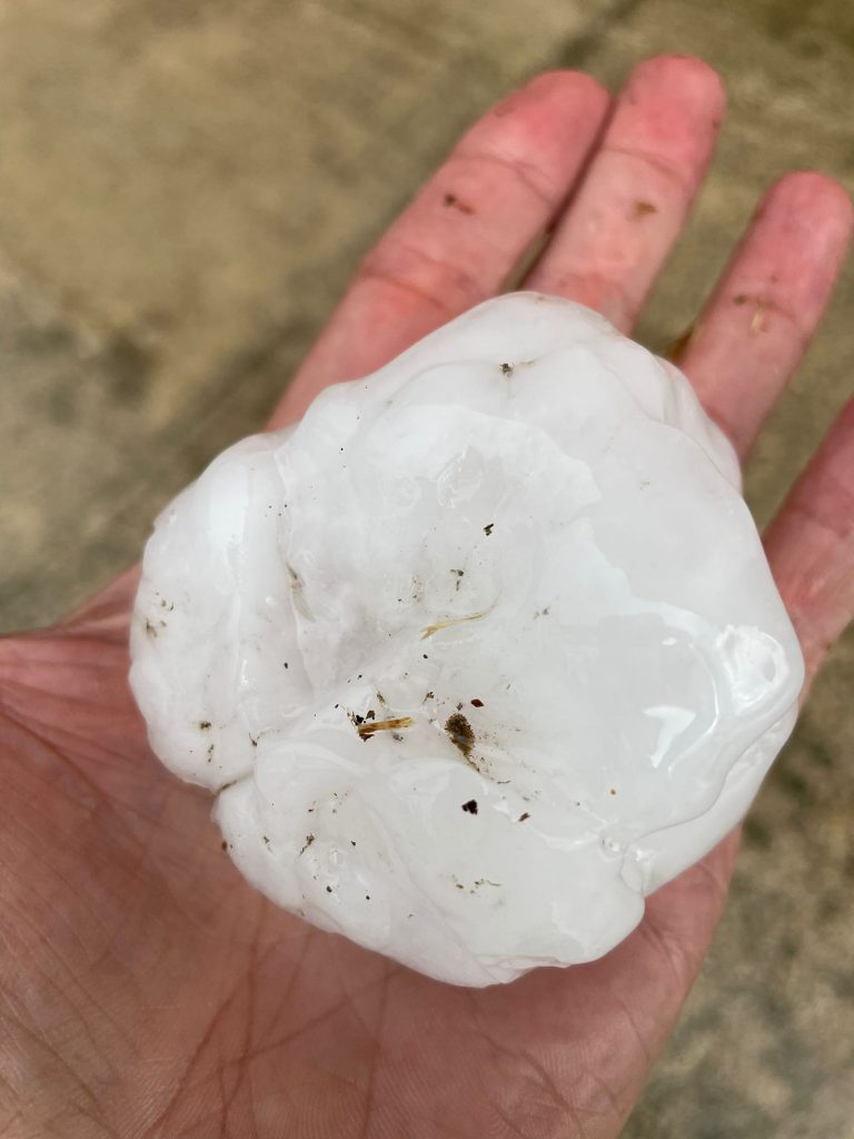 temporali grandine italia luglio