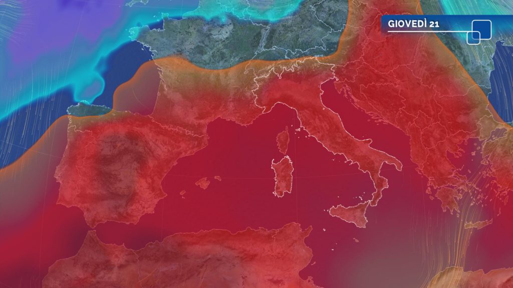 meteo caldo