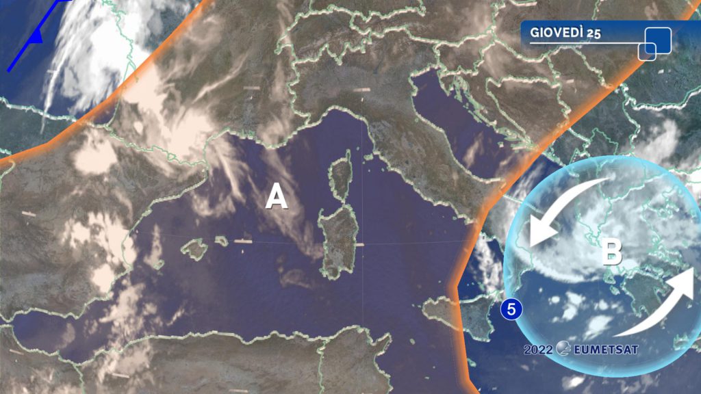 temporali in arrivo meteo
