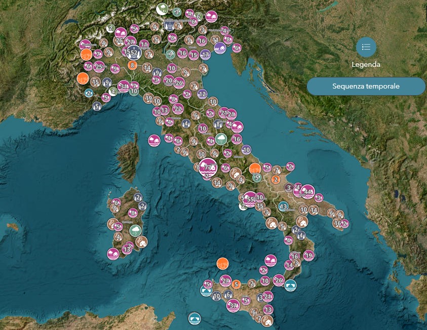 eventi meteo estremi Italia