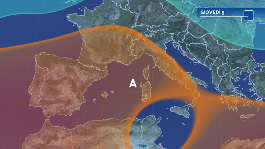 meteo giovedì
