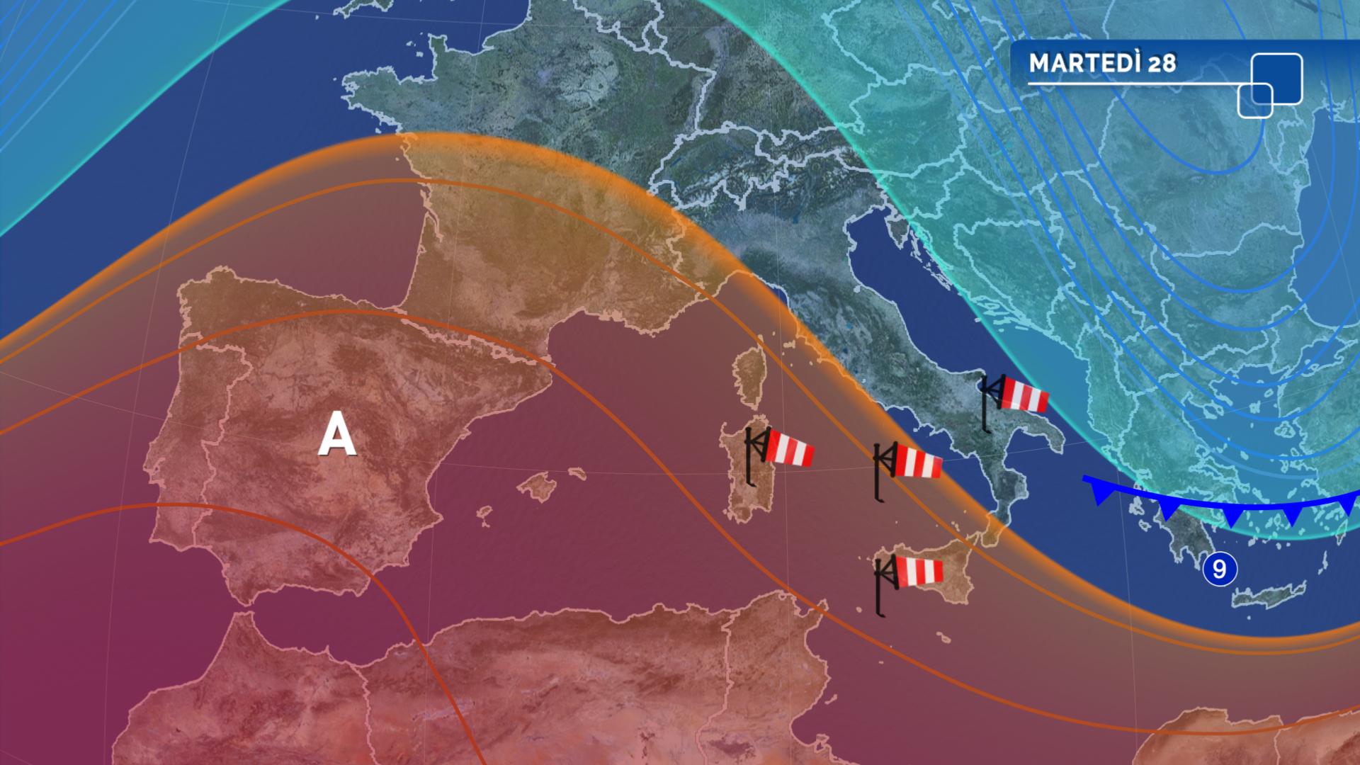 meteo vento freddo