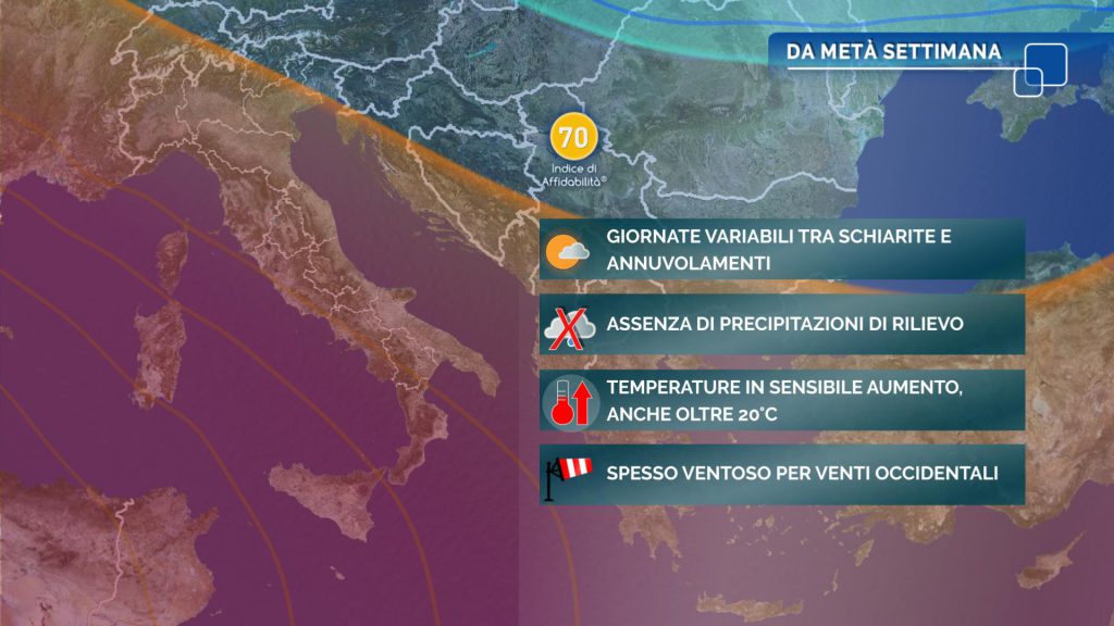 meteo festa della donna 8 marzo