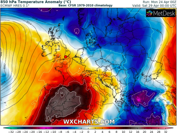España, se avecina una ola de calor anormal: 40 grados a finales de abril
