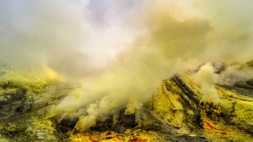 batteri vulcani metano crisi climatica co2