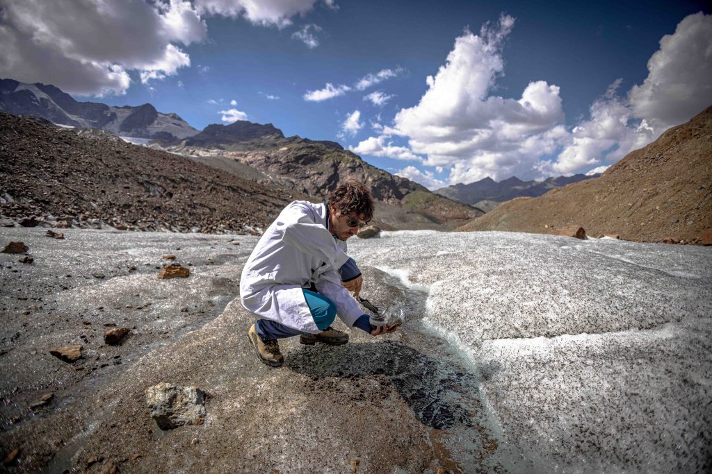 Microplastiche Ghiacciaio Forni