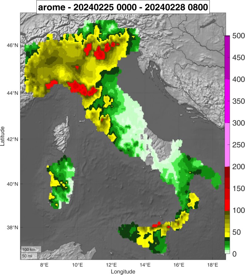 maltempo pioggia caduta