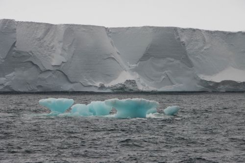 Il limite meridionale della attuale piattaforma di ghiaccio nel Mare di Ross, Antartide. Crediti: Giulia Giorgetti