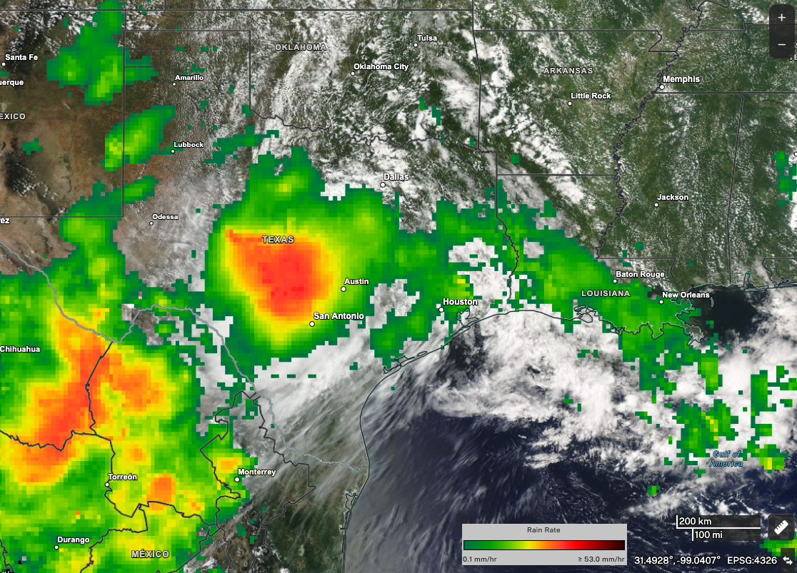 texas alluvione