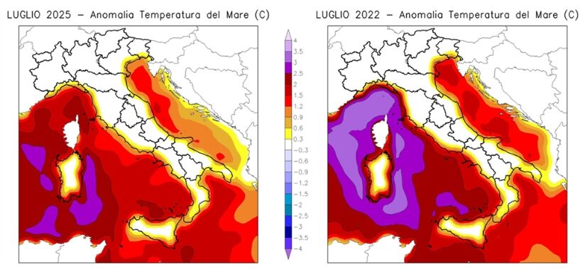 luglio italia clima