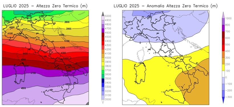 luglio italia clima