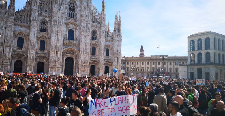 Friday for Future - Milano. Foto IconaNews