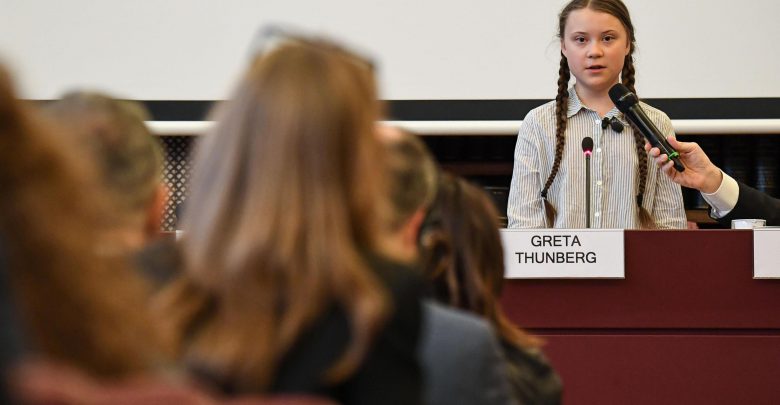 Greta Thunberg politica