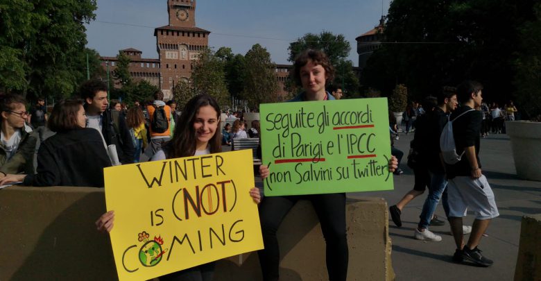 Sciopero globale per il clima - Foto Icona News