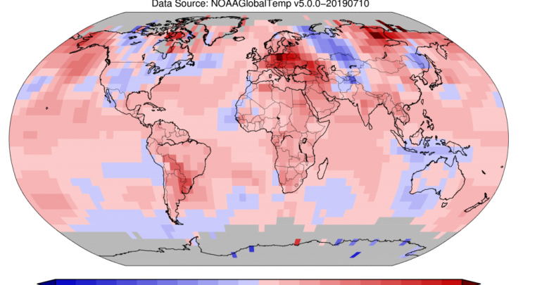 giugno 2019 caldo record