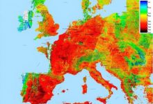 uomo cambiamenti climatici ondate di caldo