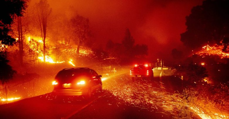 incendi california allerta estrema