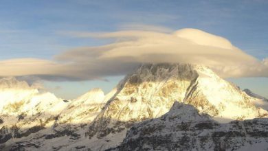 nube lenticolare cervino