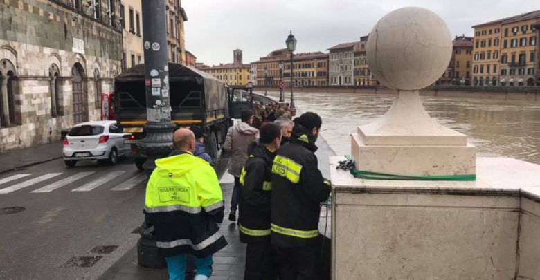 maltempo toscana arno