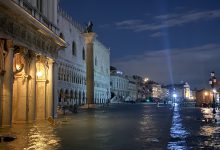 venezia acqua alta cause cambiamento climatico