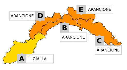 liguria allerta