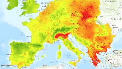 inquinamento temperature