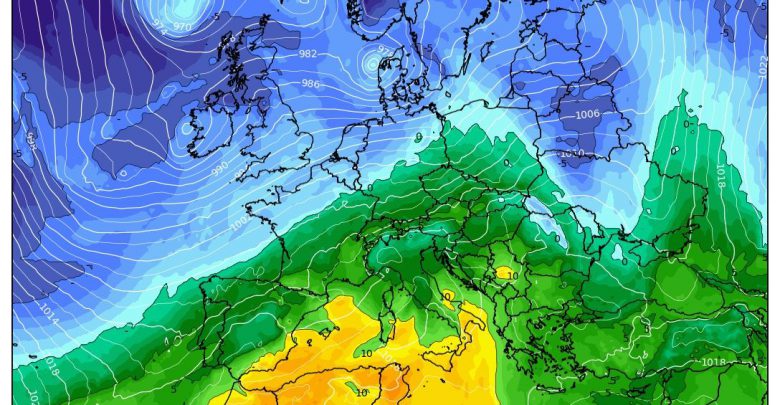 meteo vento domenica