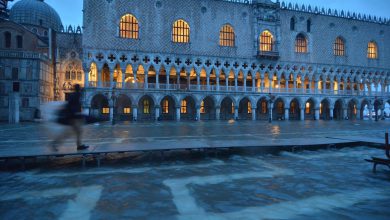 venezia marea acqua alta