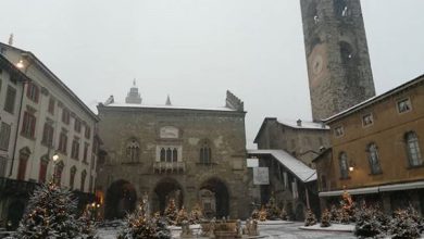 neve a Bergamo