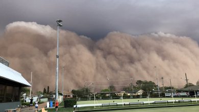 australia tempesta sabbia