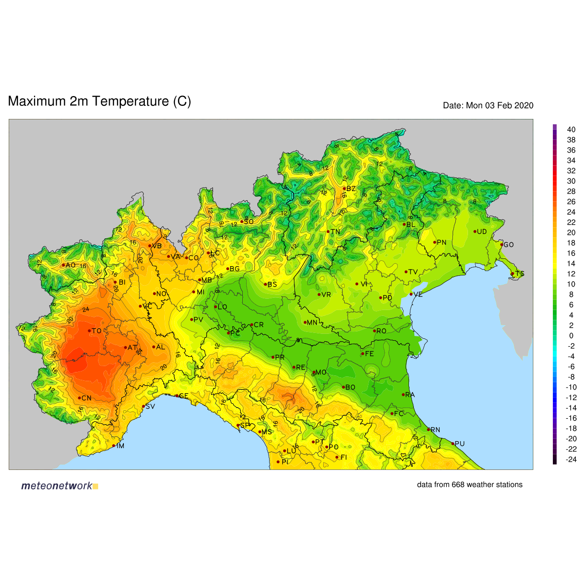 E' scoppiata l'estate in Piemonte: temperature record per febbraio ...