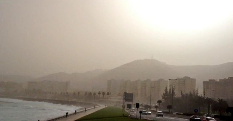 canarie tempesta sabbia calima