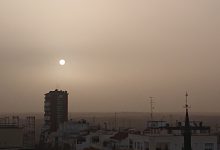 calima madrid sabbia cielo