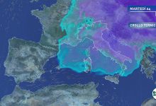 meteo freddo domani