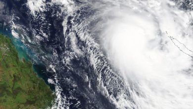 Australia ciclone Gretel