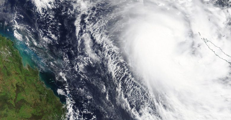 Australia ciclone Gretel