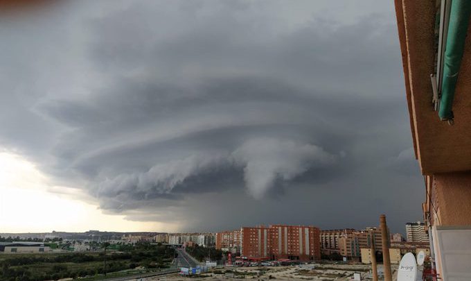 temporale supercella alicante