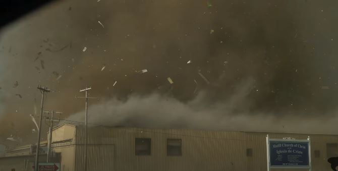 tornado madill video