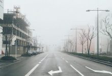 inquinamento smog città strada