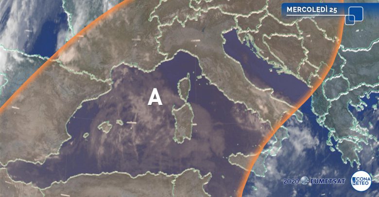 meteo mercoledì